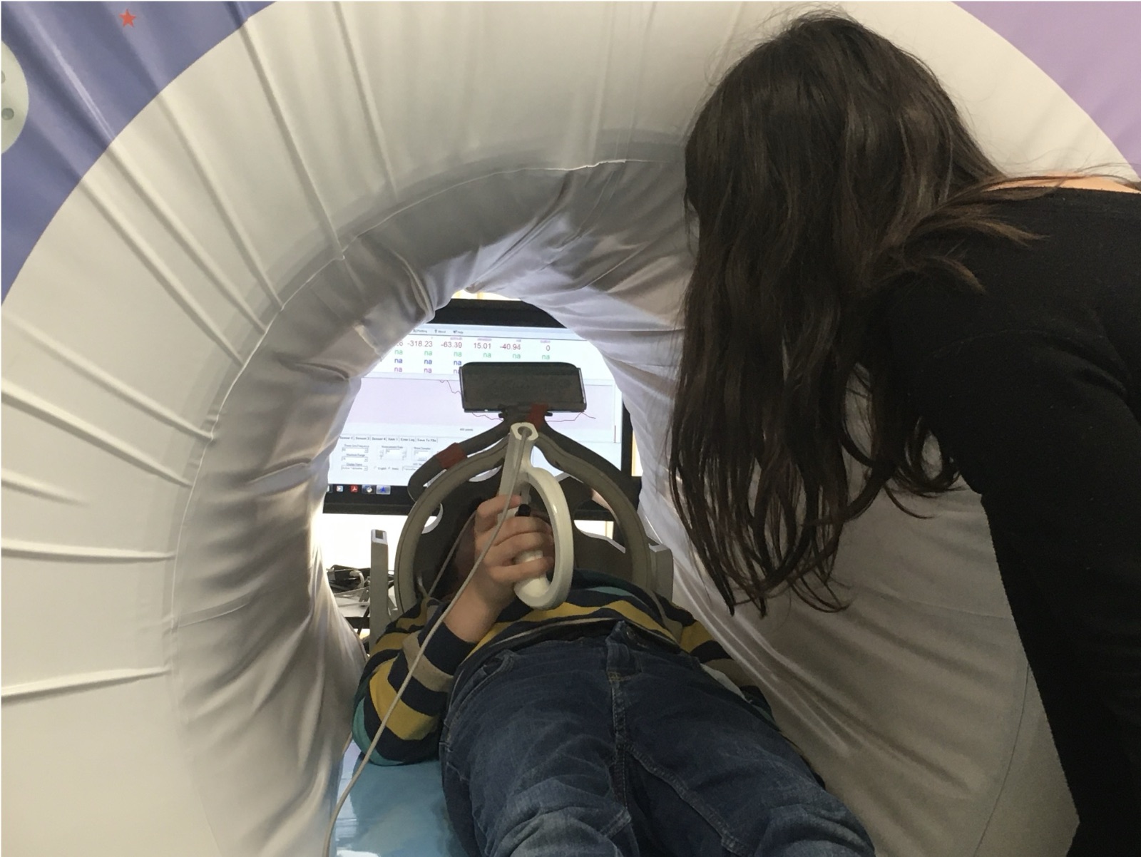 EEG recording session